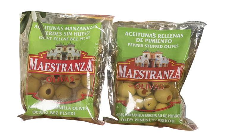 ACEITUNAS EN BOLSA DE PLÁSTICO